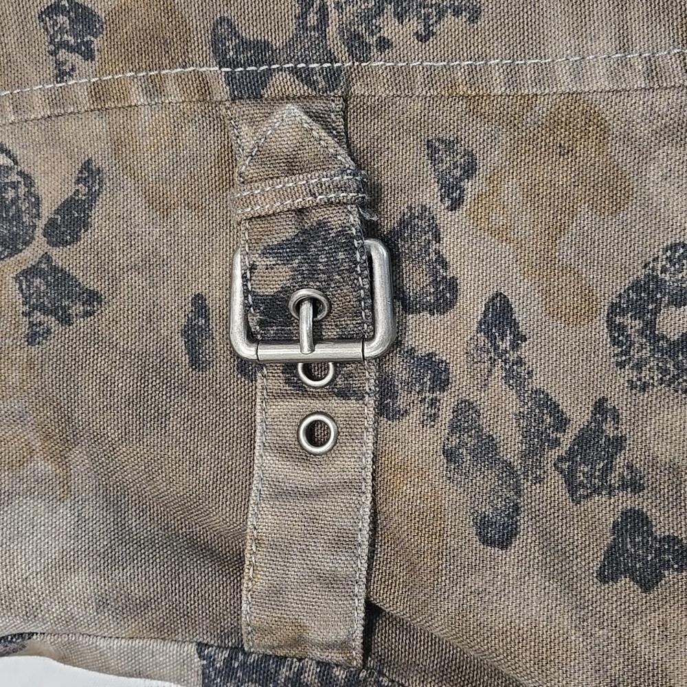 Harley-Davidson Black and Brown Skull Bomber Jacket - Picture 5 of 16